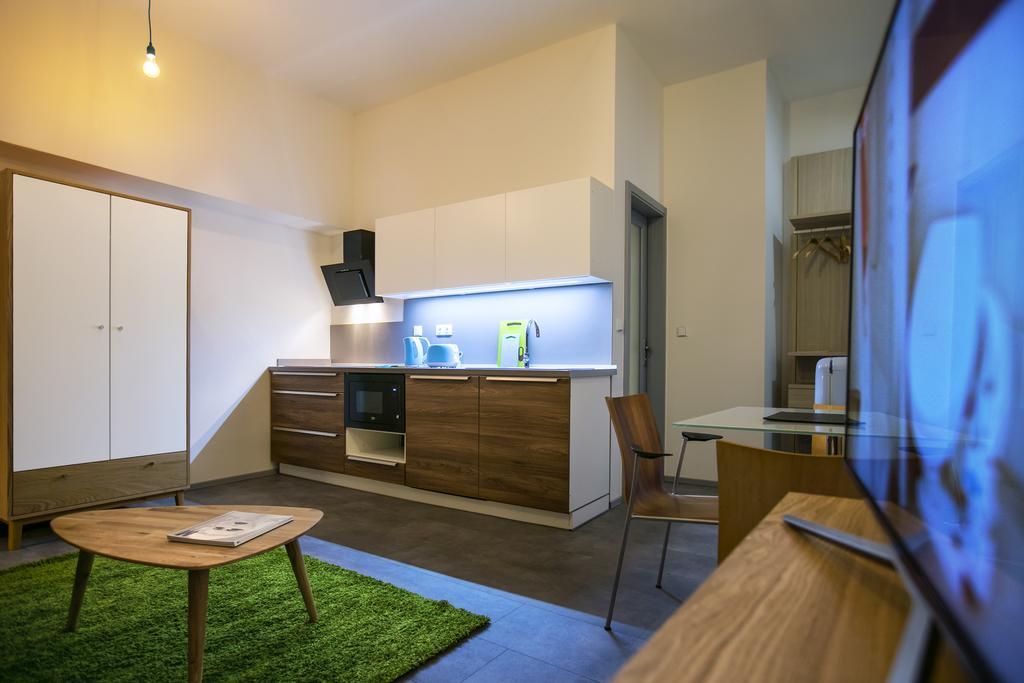 פראג Apartments At The Blue Duckling מראה חיצוני תמונה